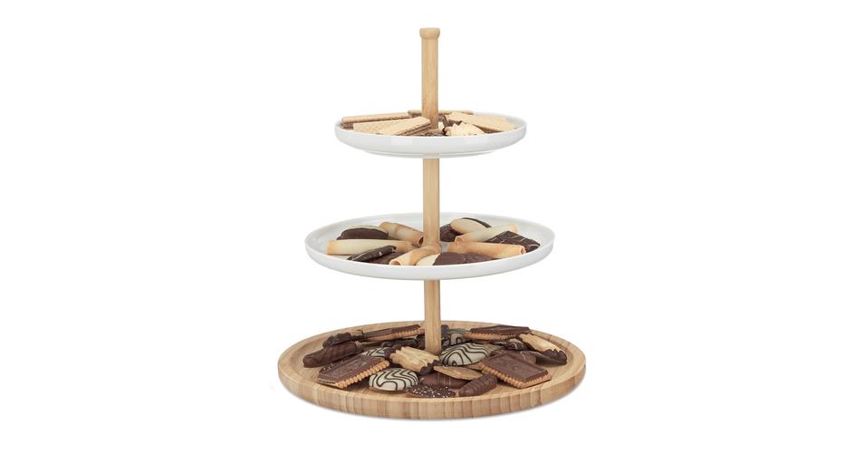 Emeletes kínáló tál